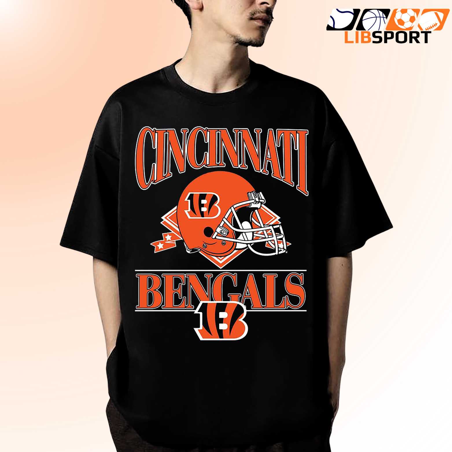 Cincinnati Bengals T Shirt, Nfl Streetwear Tee, Game Day Shirt